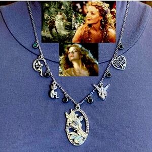 “Titania: Queen of the Faeries" Midsummer Night's Dream Handmade Fairy Necklace
